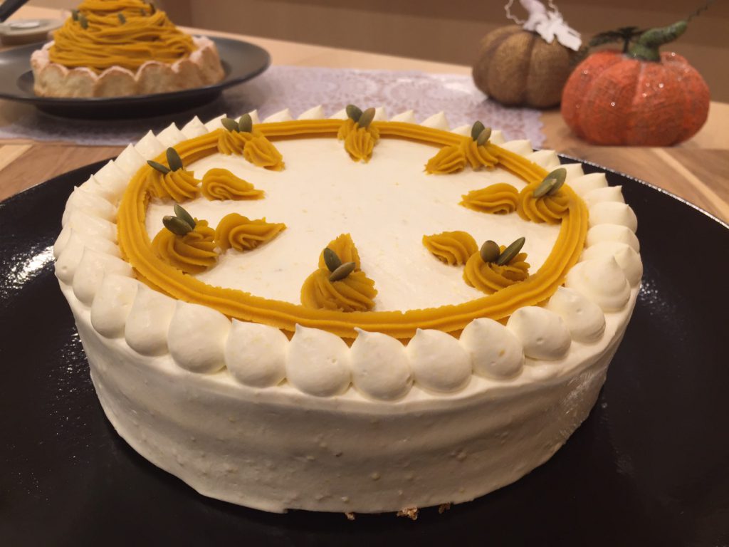 かぼちゃのショートケーキのレシピ 料理教室が運営する 作って食べる カタチのレストラン ホームクッキングジャパン Hcj