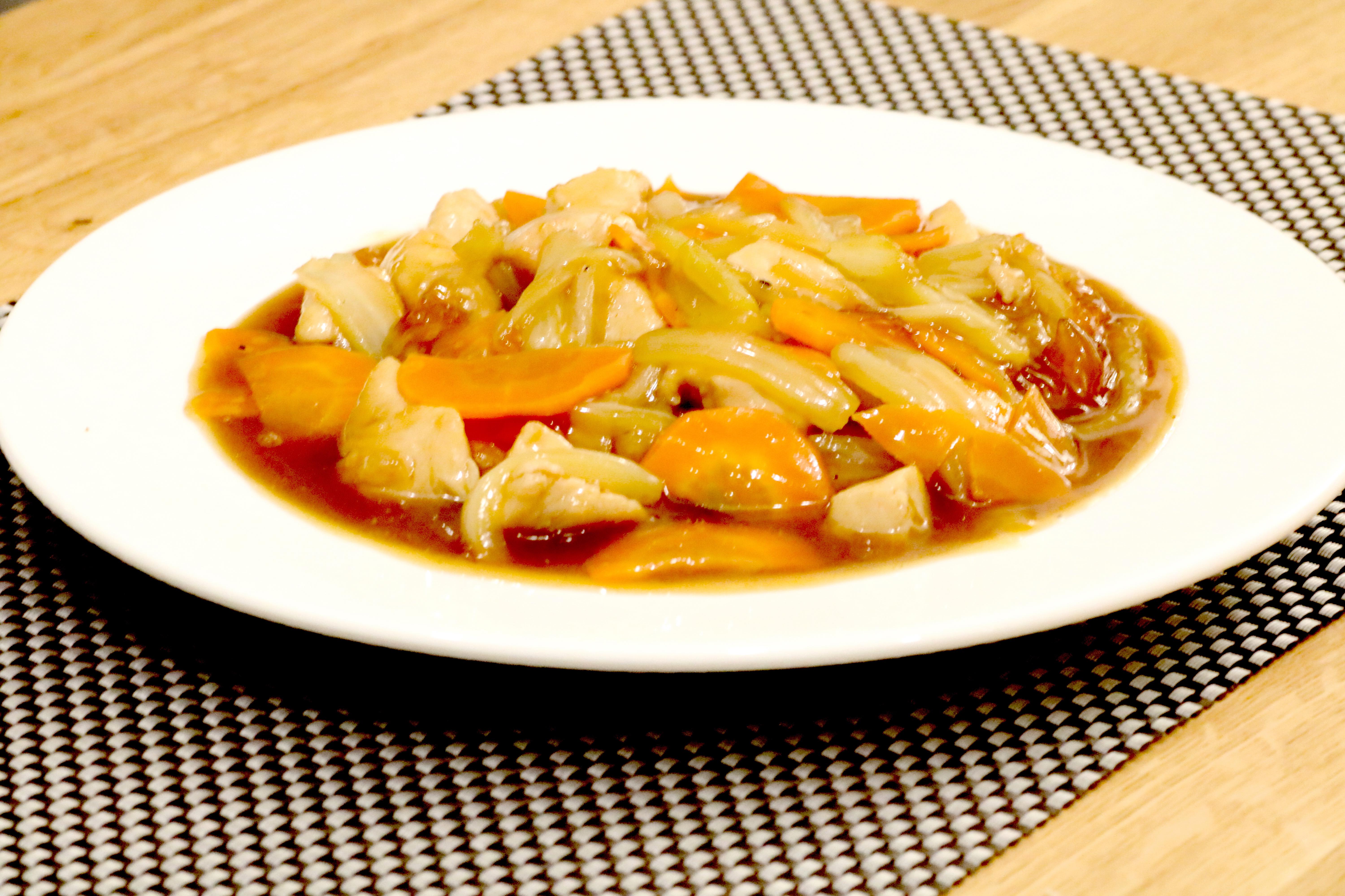 【中華料理】鳥と白菜のうま煮あんかけのレシピ